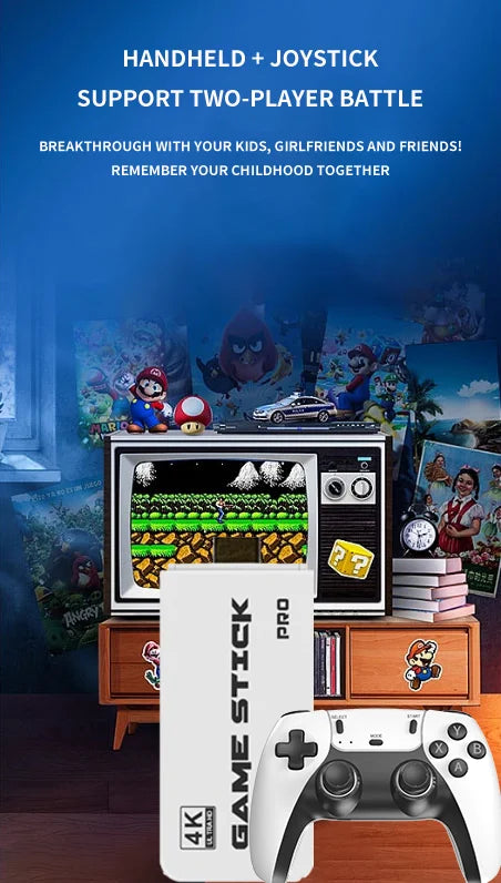 4K TV Game Stick 50000 Retro Games