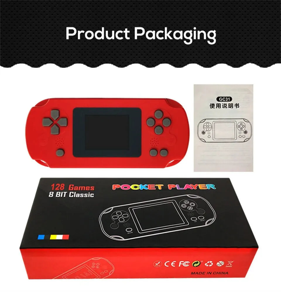GAMINJA GC31 Mini Handheld Retro Game Console