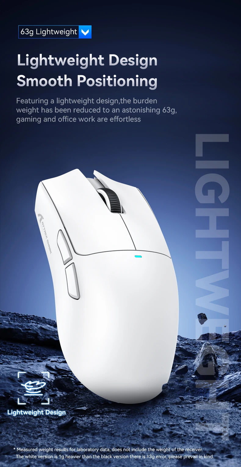 Attack Shark X11 Bluetooth RGB Gaming Mouse