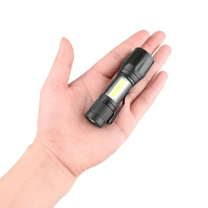 2000LM Tactical LED Flashlight with Display