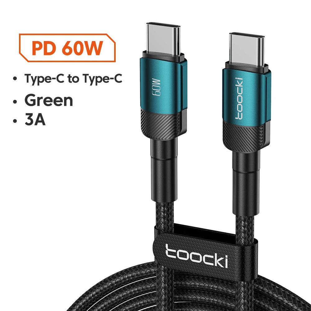 Toocki 100W USB C PD Fast Cable
