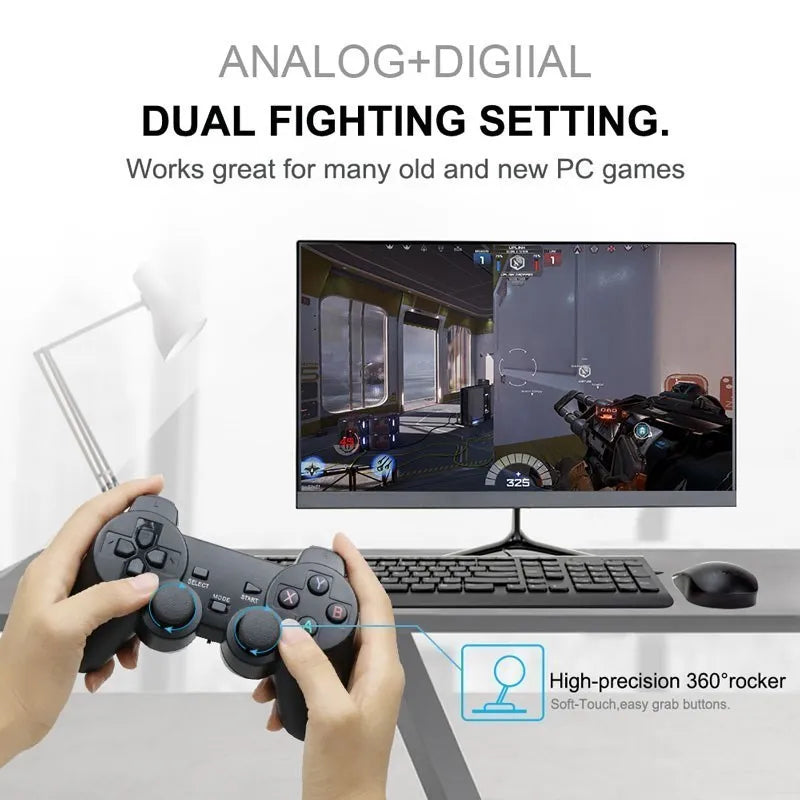 2.4G Wireless Gamepad Controller for PC