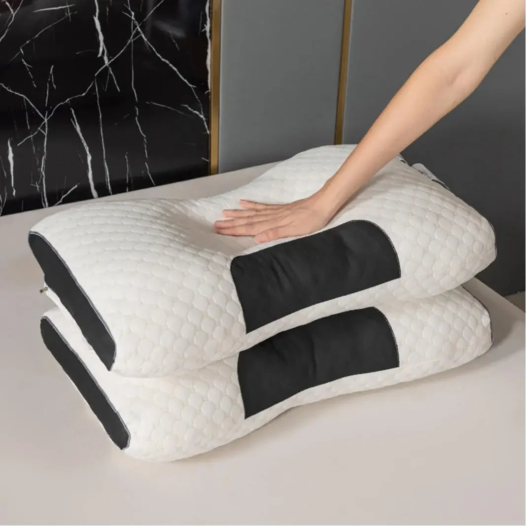Soft Elastic Sleep Pillow Neck Protection