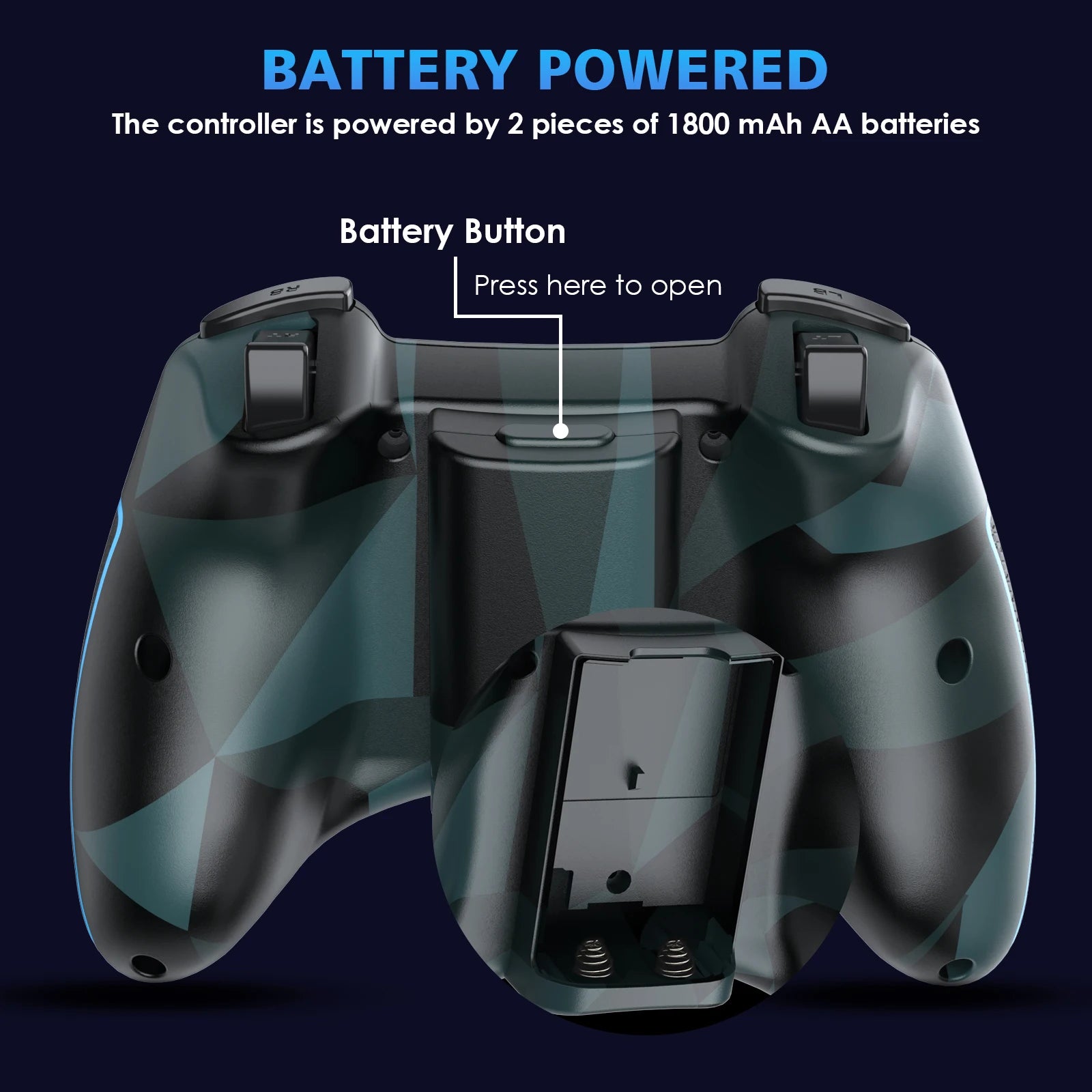 2.4G Wireless Gamepad Controller for PC