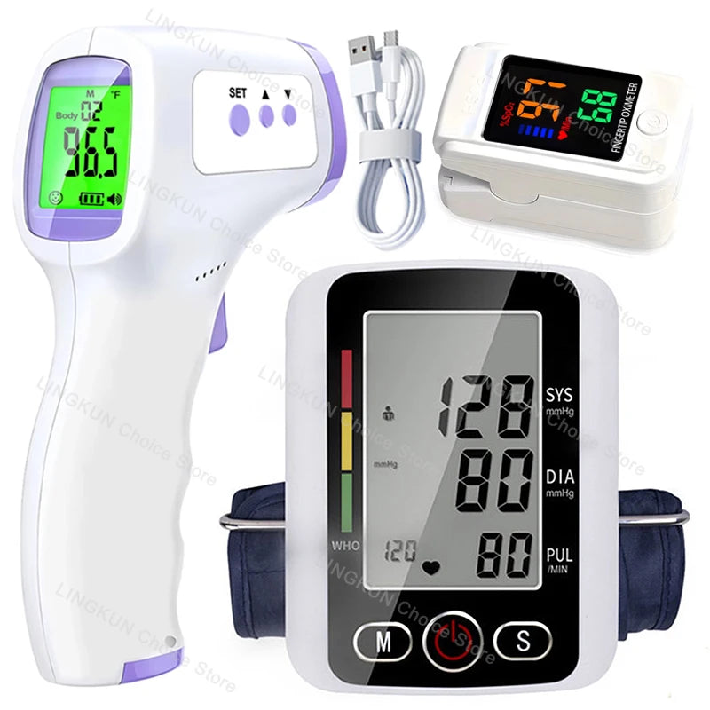 Digital Heart Rate and Blood Pressure Tonometer