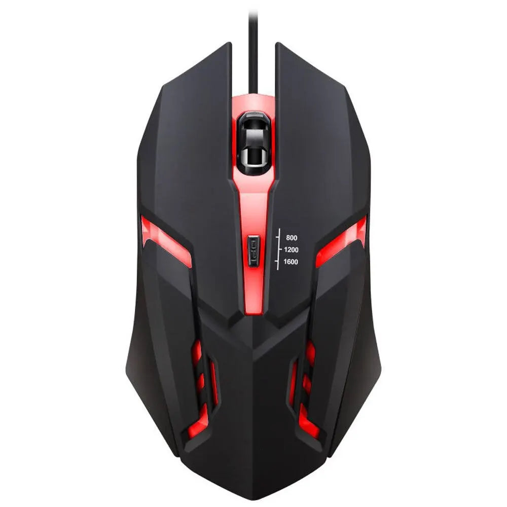 Ergonomic RGB Gaming Mouse USB Wired