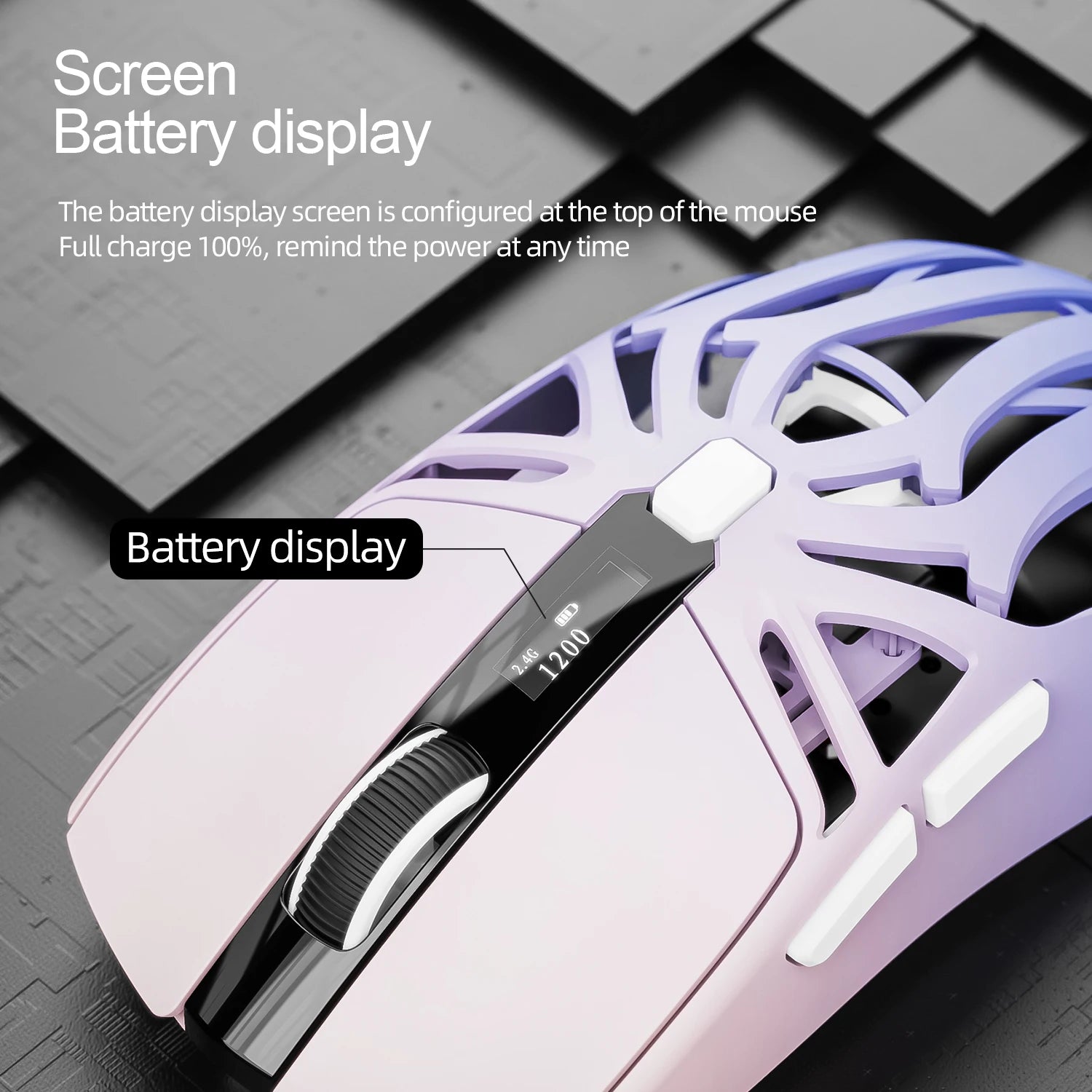 SMAILWOLF RS8 Bluetooth Gaming Mouse Three Mode
