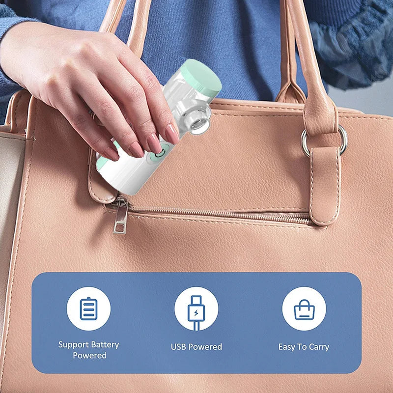 Silent Mesh Nebulizer Handheld Asthma Inhaler