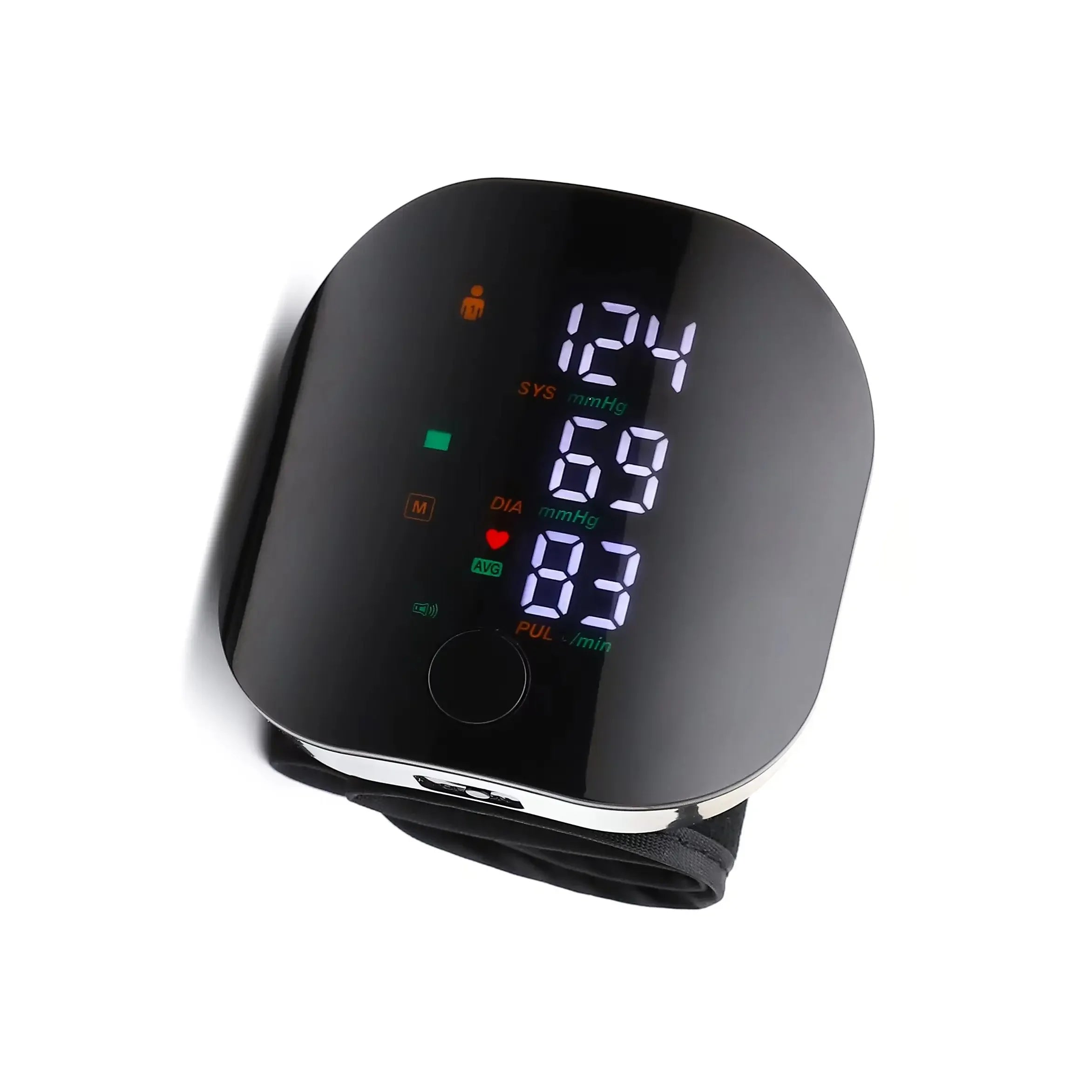 Rechargeable Wrist Blood Pressure Monitor Voice