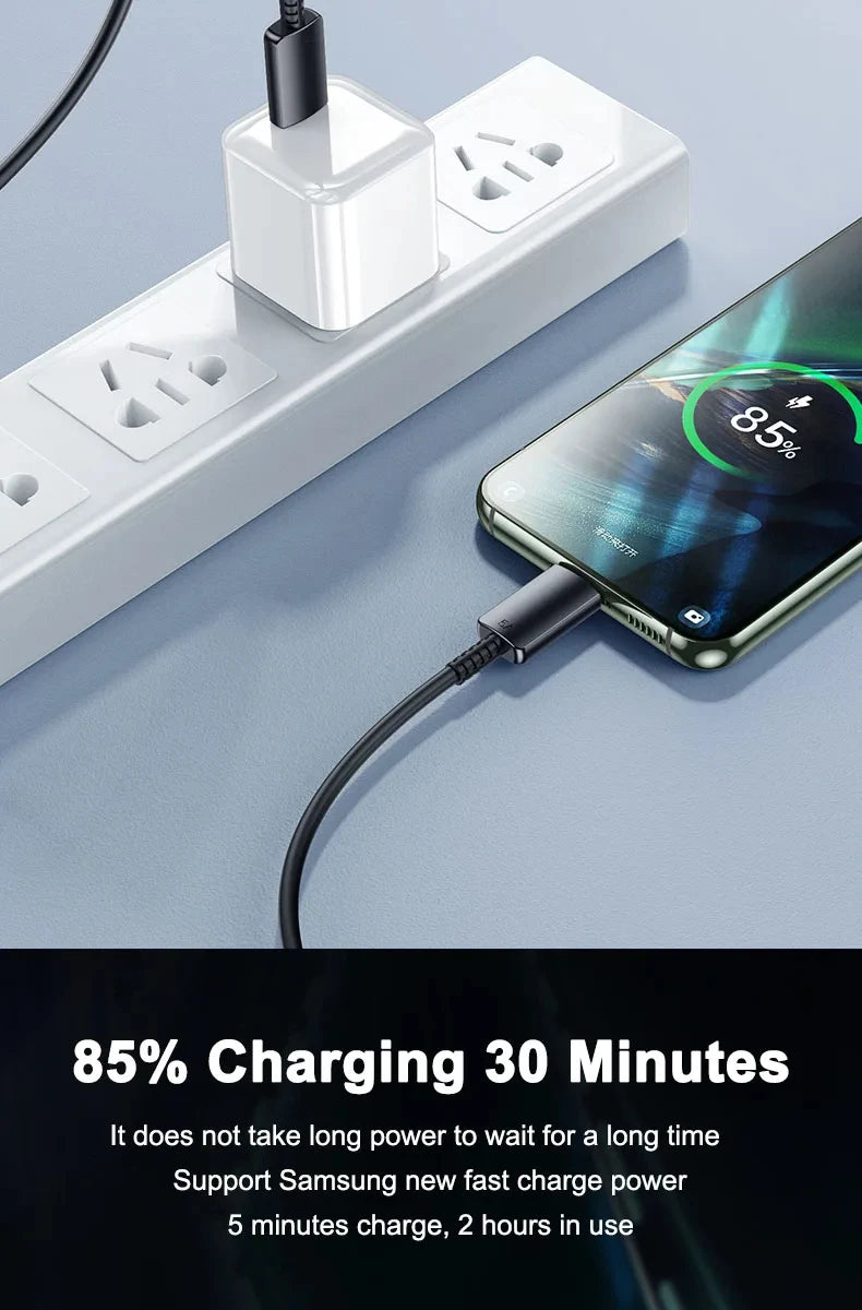 2PCS PD 45W USB C Cable Samsung