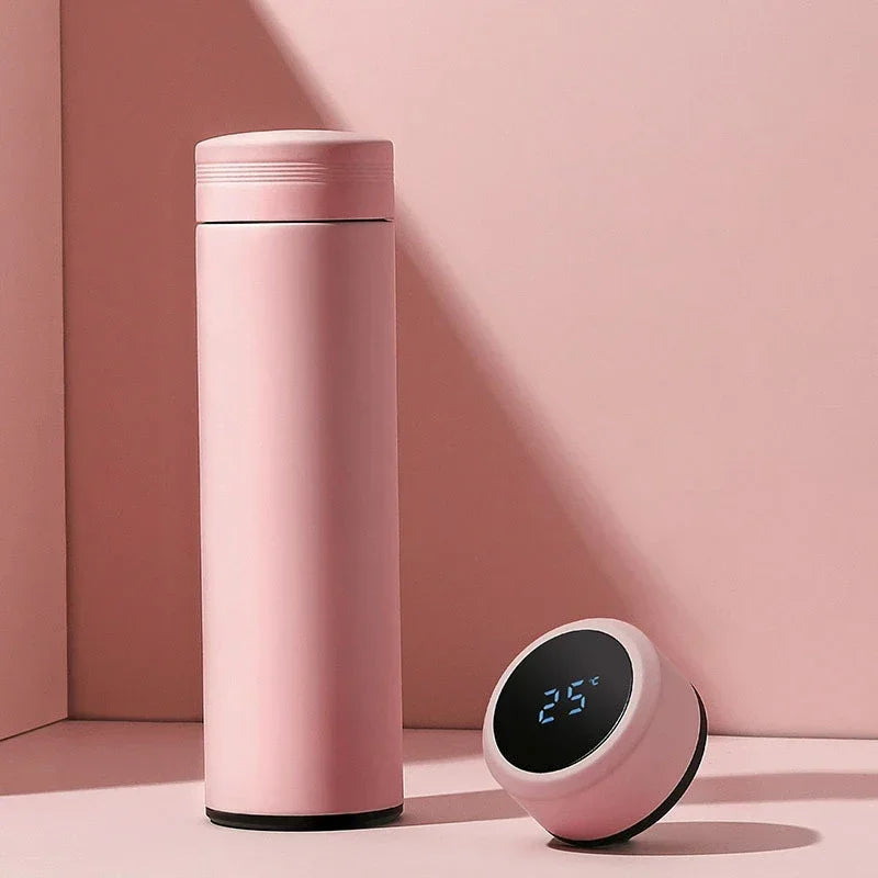 500ML Temperature Display Stainless Thermos Bottle