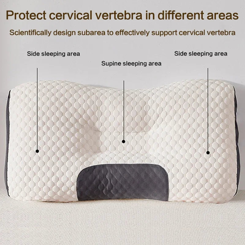 Soft Elastic Sleep Pillow Neck Protection