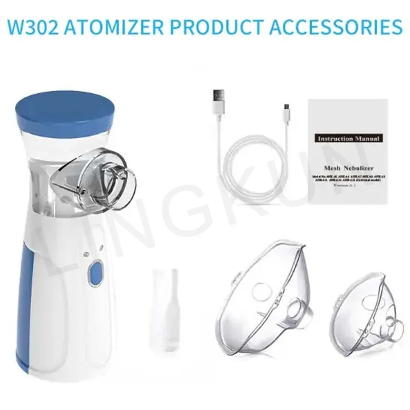 Silent Mesh Nebulizer Handheld Asthma Inhaler