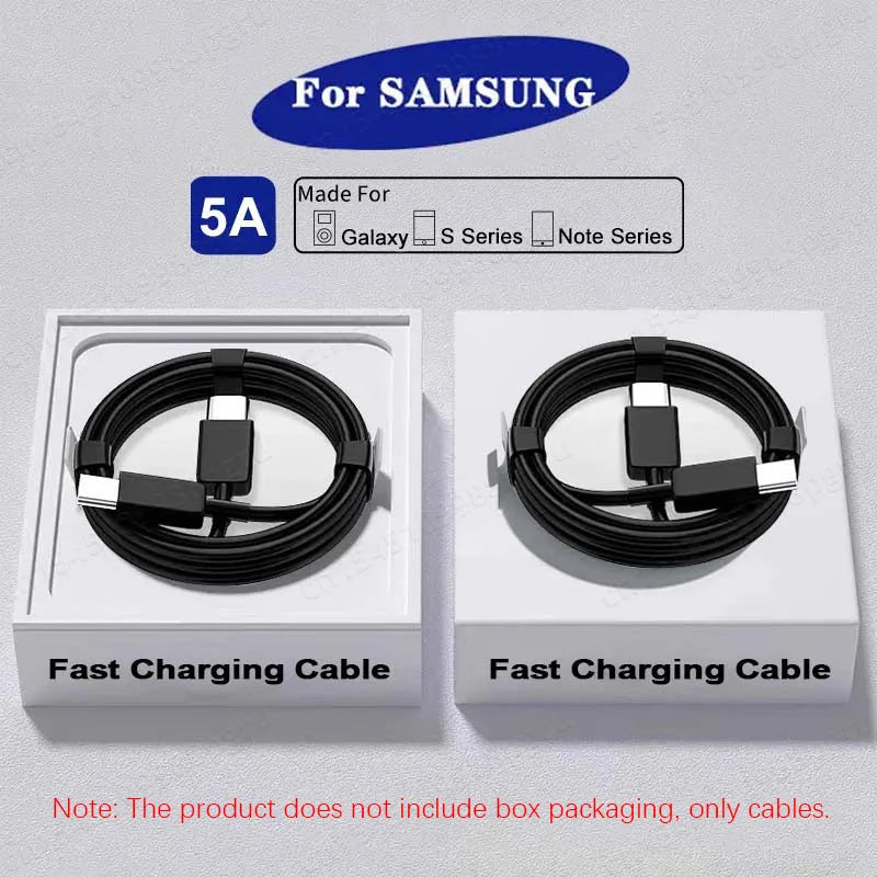 2PCS PD 45W USB C Cable Samsung