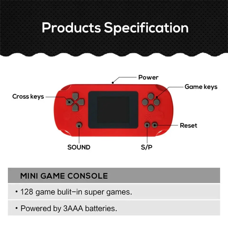GAMINJA GC31 Mini Handheld Retro Game Console