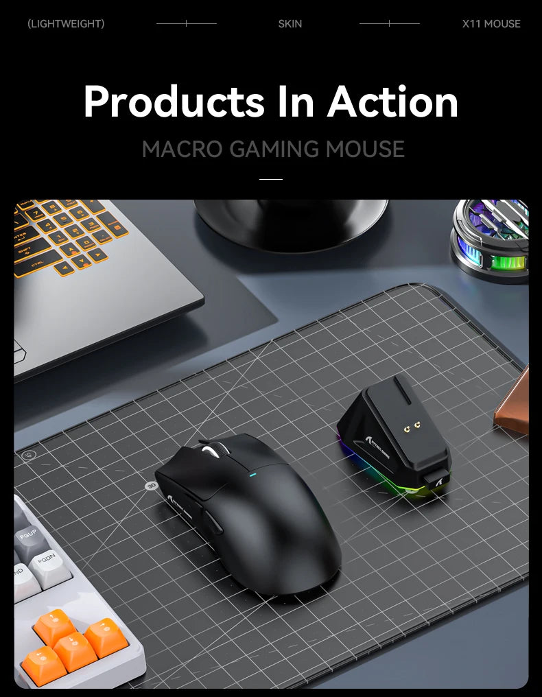 Attack Shark X11 Bluetooth RGB Gaming Mouse