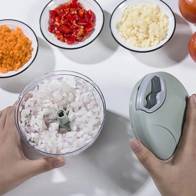 Manual Garlic Chopper and Vegetable Cutter