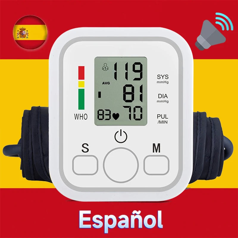Portable Digital Tonometer Arm BP Monitor