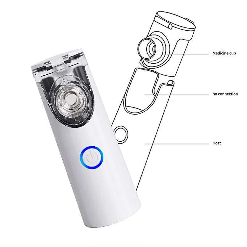 Silent Mesh Nebulizer Handheld Asthma Inhaler