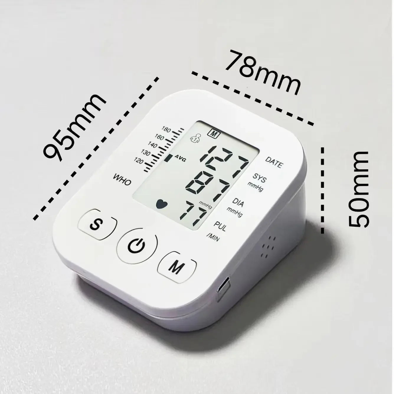 Portable Digital Tonometer Arm BP Monitor